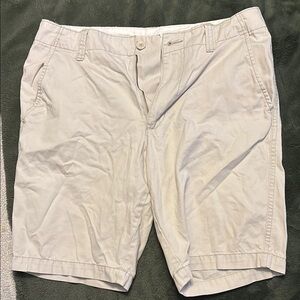 Old Navy Tan Flat Front Shorts